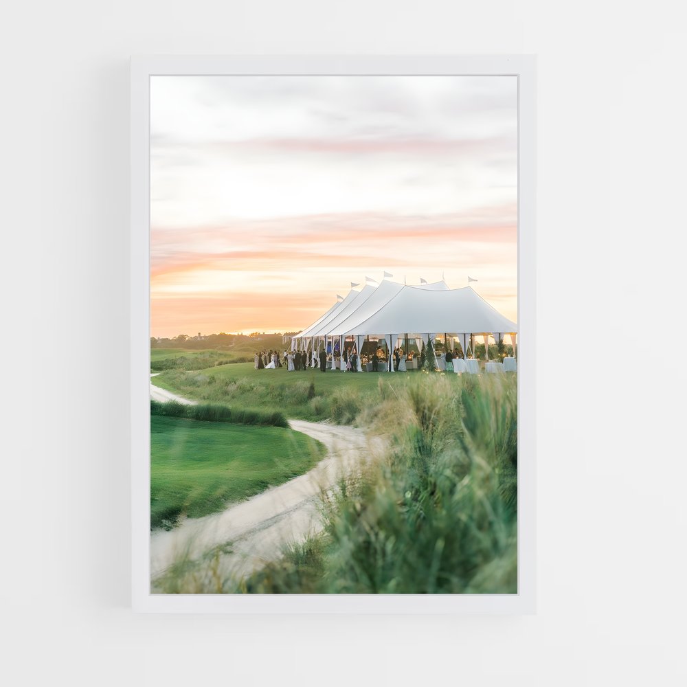 Poster Sunset on the Green – affiche Golf (vue 3)